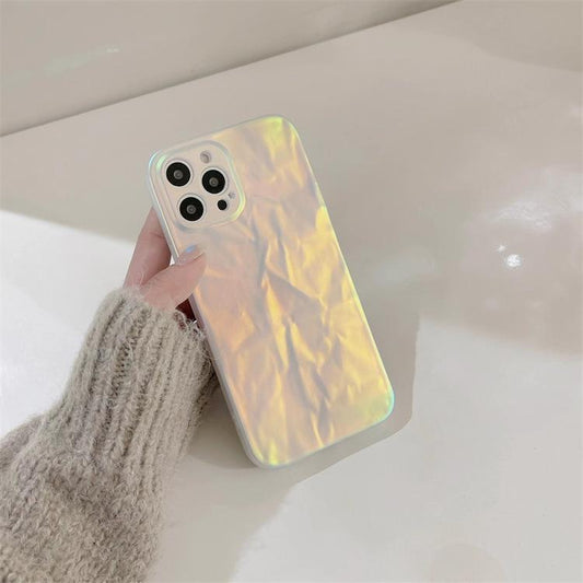 iPhone 13 Pro Max holografiskt folie elektropläterat skal wow