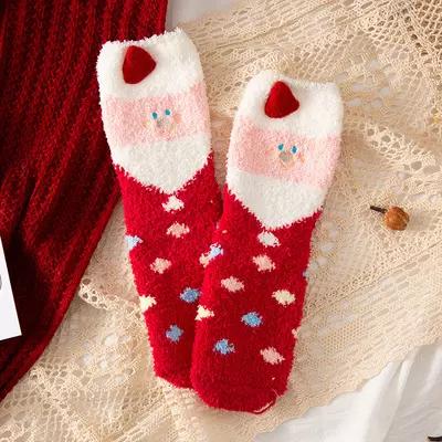 Funny nice socks socks Santa Christmas Santa Claus size 37-42