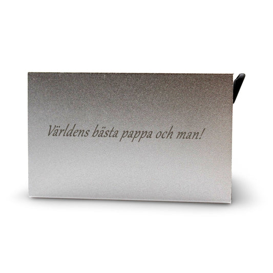 Father's Day Gift Card Holder - The World's Best Dad and Husband