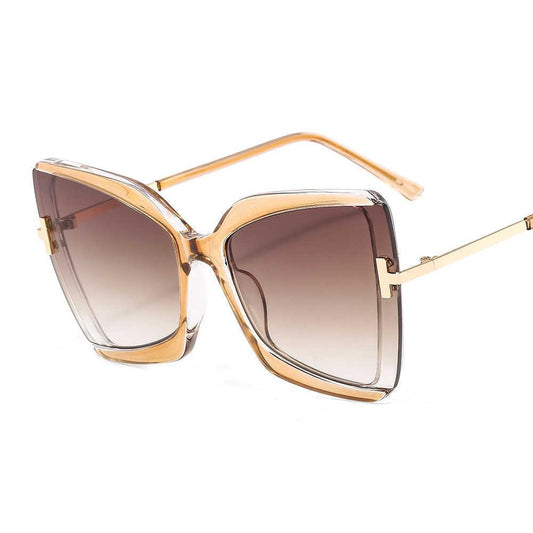 70's specially made sunglasses for women limited edition Brown