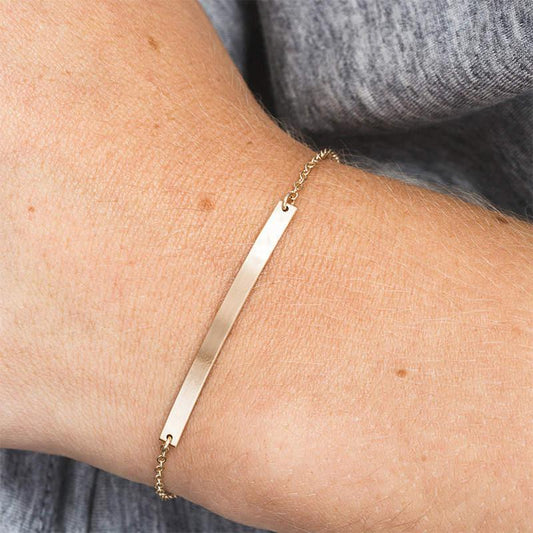 Bracelet 18K gold plated Gift heart