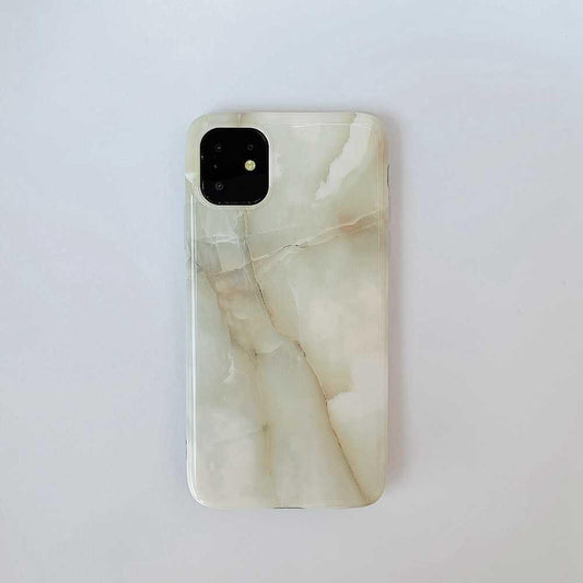 Mobile cover for iPhone 11 Pro Max in natural marble pattern