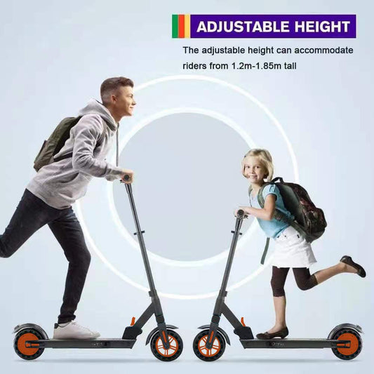 Electric scooter range 22 km lightweight puncture-free tires weight limit 120 kg