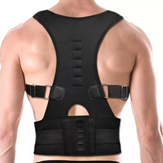 Neoprene orthopedic back straightener back support for posture adjustable back support