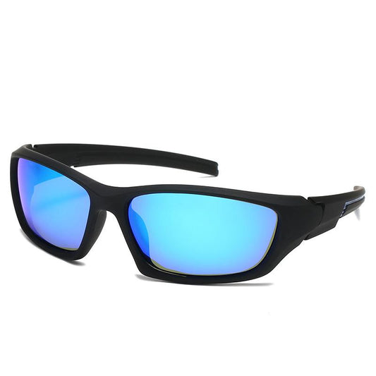 Polarized sunglasses for sports &amp; outdoor blue and black